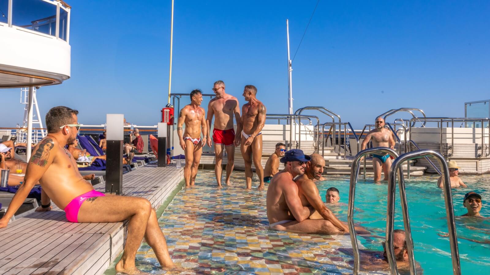 Image of Relaxing Day at Sea